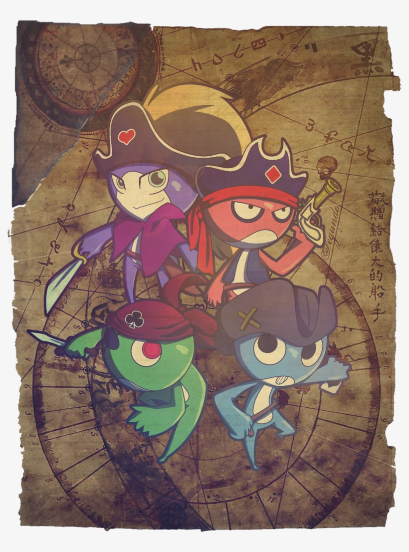 Pirate Map - Cartoon, transparent png