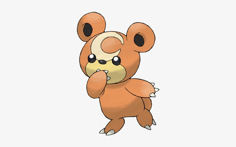 Teddiursa Concocts Its Own Honey By Blending Fruits - Ursaring Pokemon, transparent png