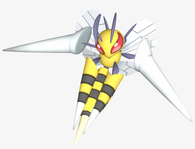 Mega Beedrill - Pokemon Render Sfm, transparent png