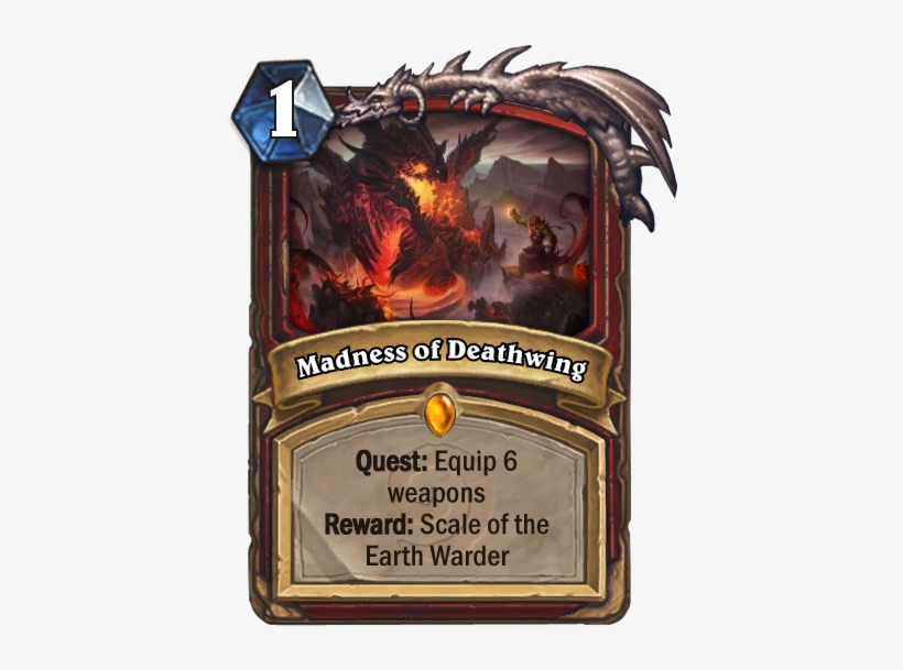 Madness Of Deathwing - Goro Quests Hearthstone, transparent png