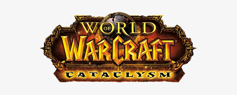 Cataclysmlogo - World Of Warcraft Cataclysm Logo, transparent png
