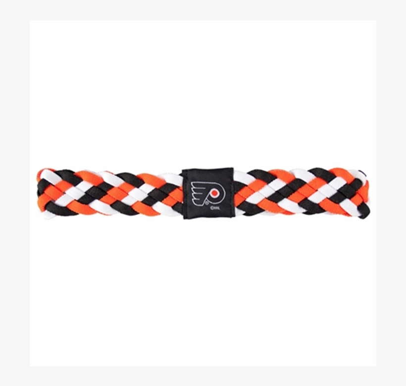 Philadelphia Flyers Braided Stretch Womens Headband - Little Earth Philadelphia Flyers Nhl Braided Head Band, transparent png