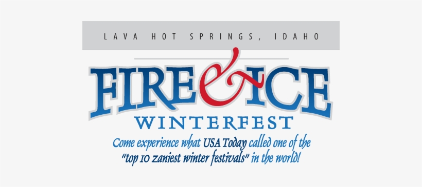 Fire And Ice Winterfest Logo - Fire And Ice Winter Festival Lava Hot Spring, transparent png