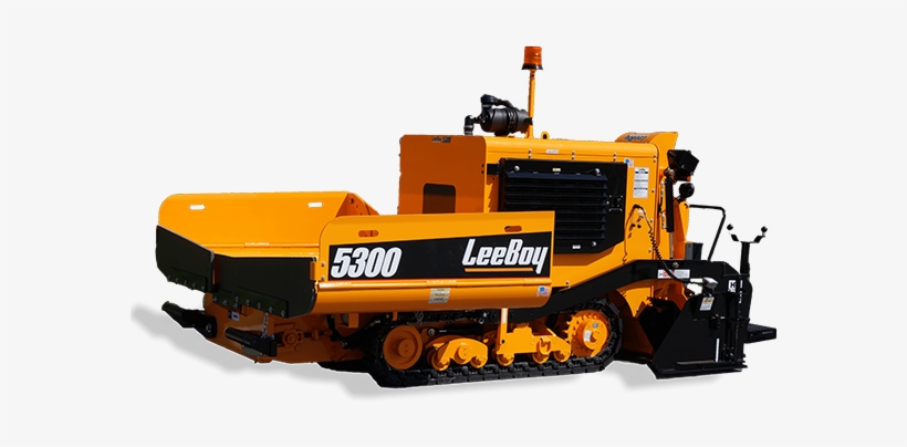5300 - Lee Boy 5300 Paver, transparent png
