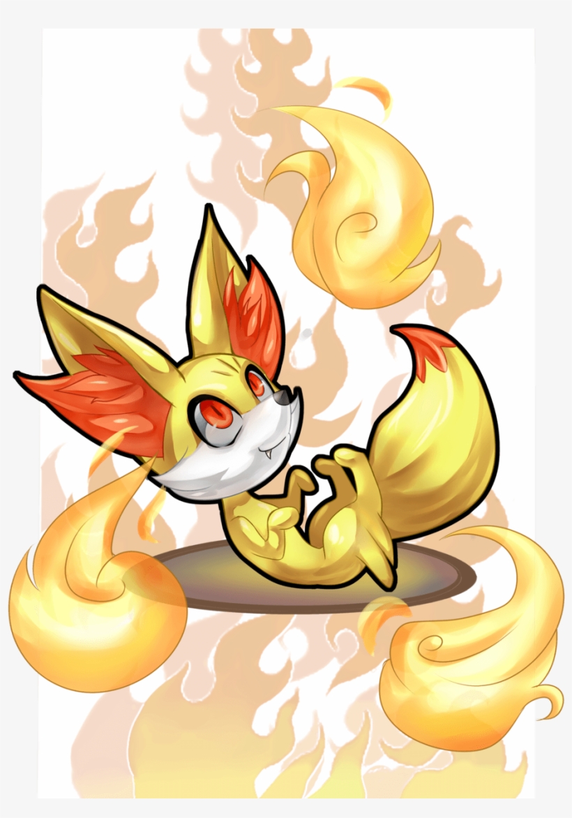 Anime Wallpaper Hd - Fennekin, transparent png