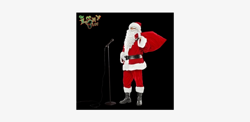 Secret Santa Open Mic - Santa Claus, transparent png