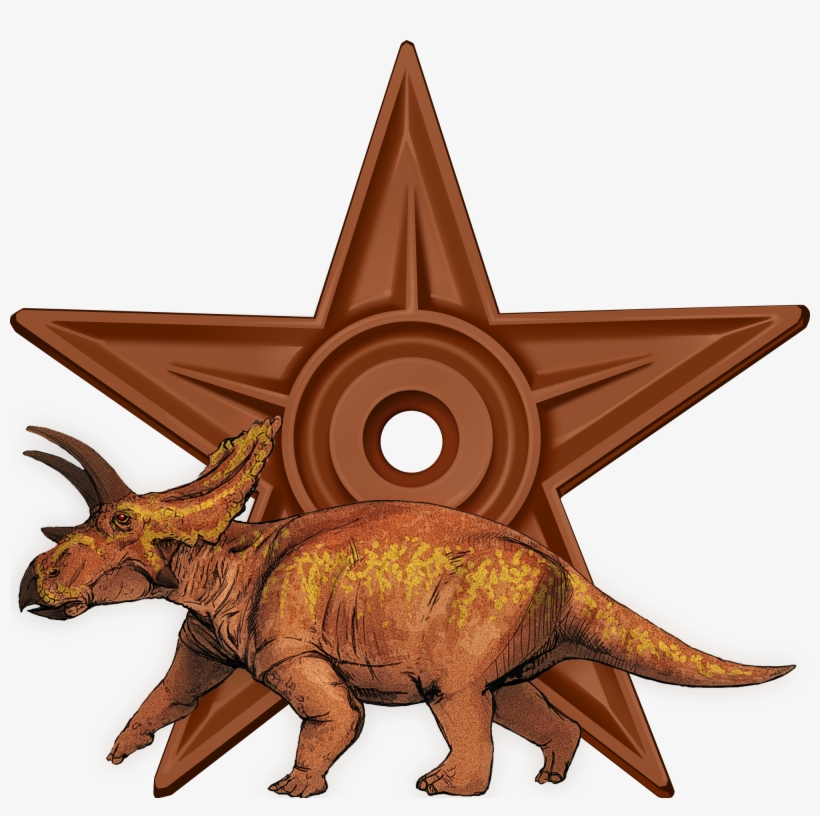 Bronze Barnstar Of Dino, transparent png