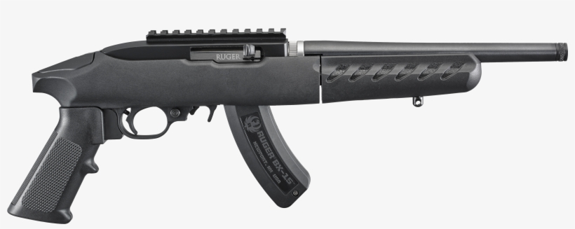Ruger 10 22 Charger Takedown Black, transparent png