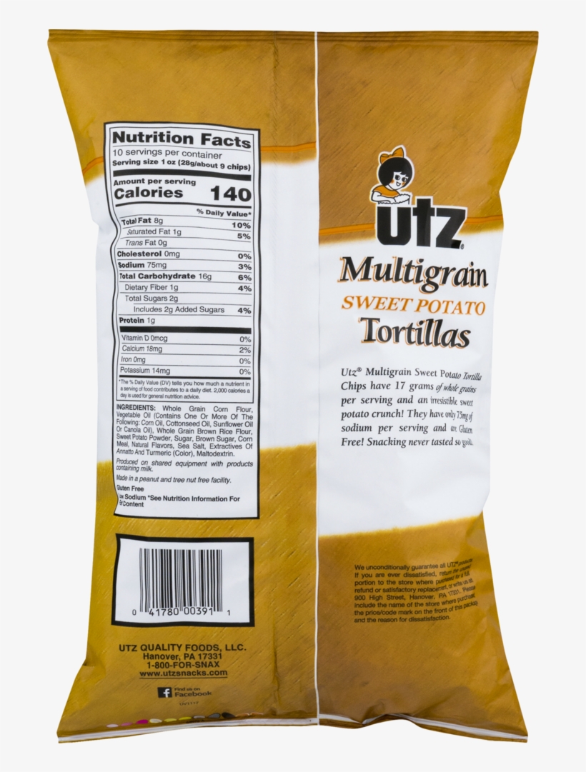 Utz Tortillas, Multigrain Sweet Potato - Navitas Naturals Organic Camu Camu Powder, 3-ounce, transparent png