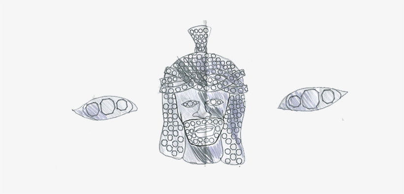 Jesus Piece - Sketch, transparent png