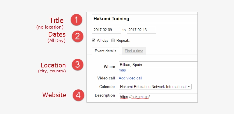 Calendar How To - Hakomi - 606x318 PNG Download - PNGkit
