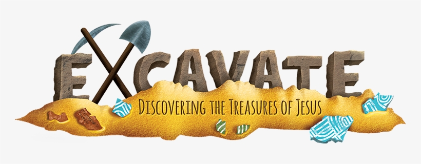 Logo - Excavate Vbs 2018, transparent png