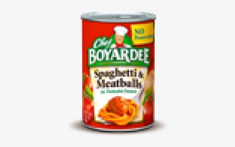 Chef Boyardee Spaghetti & Meatballs 14.5 Oz, transparent png
