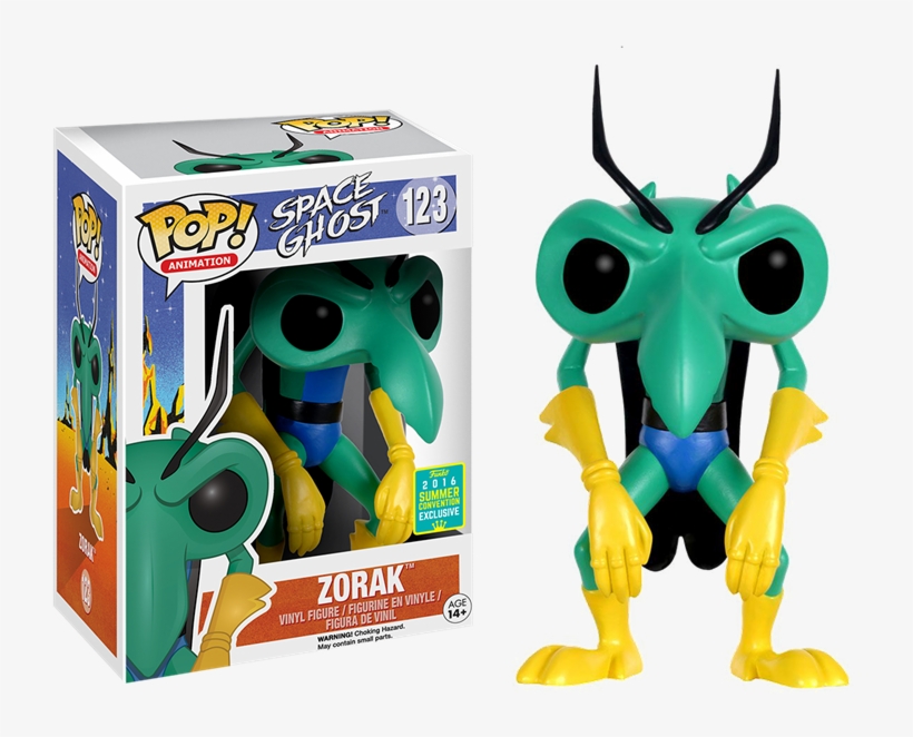 Funko Pop Vinyl Space Ghost Zorak Sdcc 2016 Exclusive - Space Ghost Pop Vinyl, transparent png