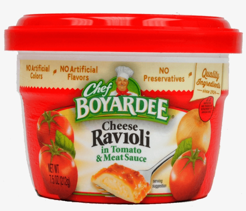Chef Boyardee Packaging - Chef Boyardee Beef Ravioli, In Tomato & Meat Sauce, transparent png