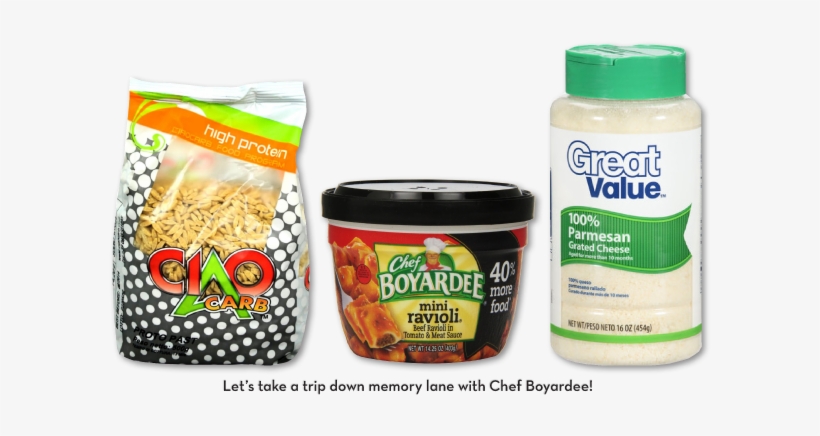 Chef Boyardee Mini Beef Ravioli, 14.25-ounce Microwavable, transparent png