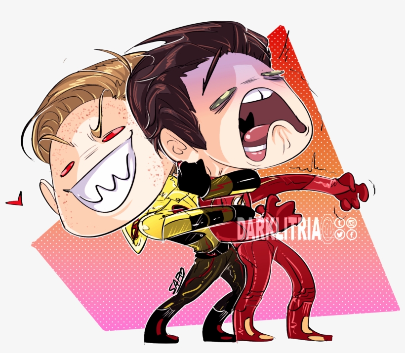 Darklitria On Twitter - Eobard Thawne, transparent png