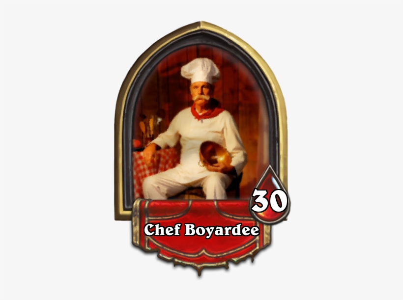 The Chef - Clash Royale King Card, transparent png