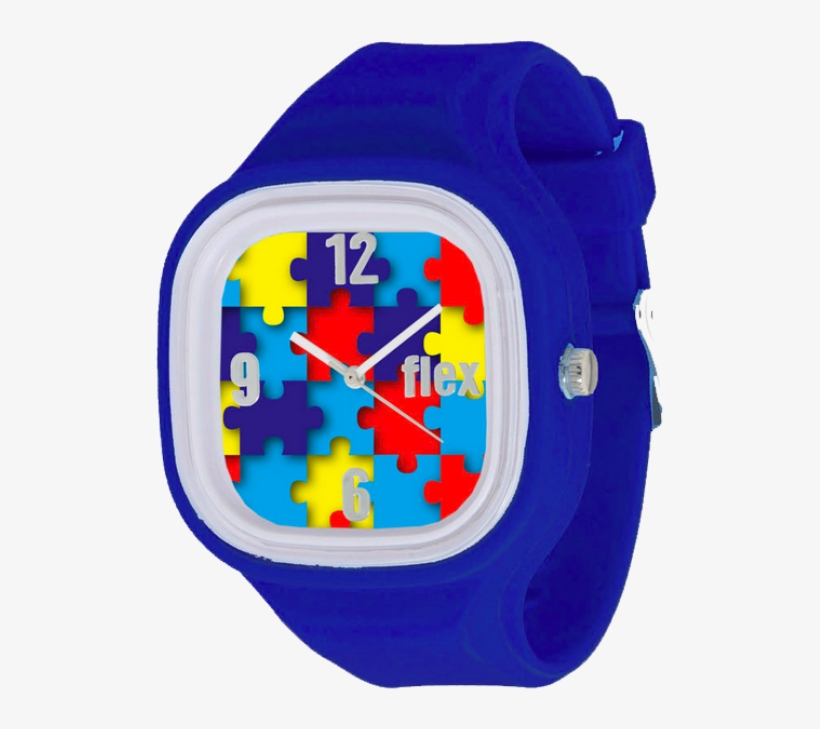 The Puzzle Flex Watch Which Represents Autism Awareness - Social Skills, transparent png