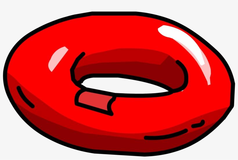 Red Biscuit Tube - Club Penguin Red Tube, transparent png