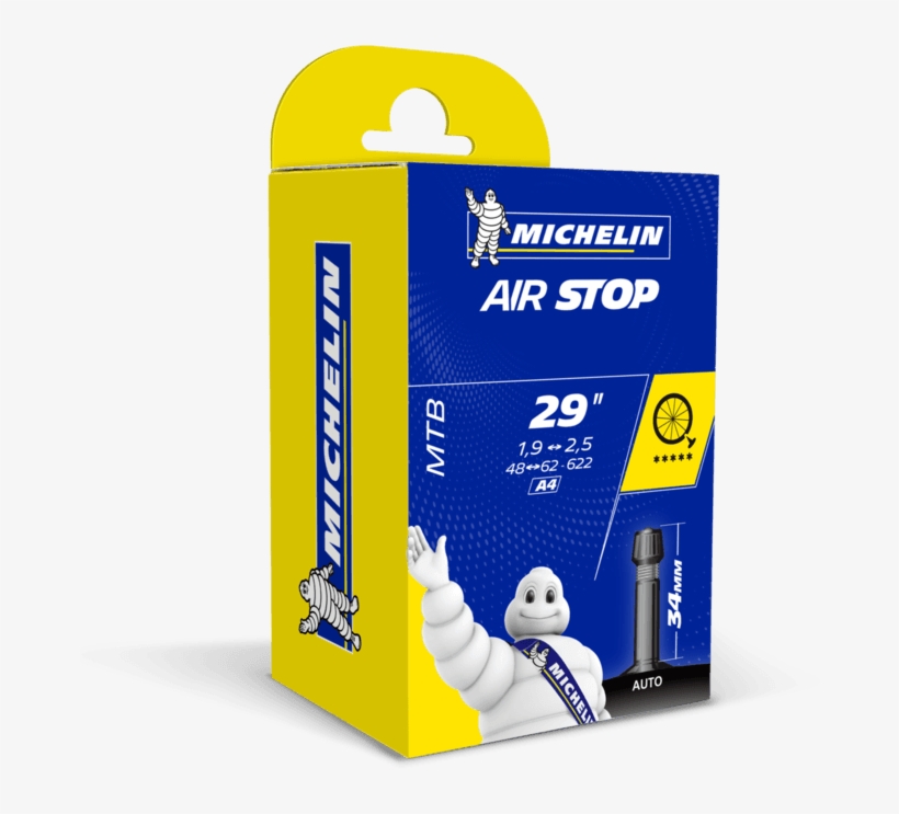 The Michelin Airstop Inner Tube - Michelin Pro 4 V2 700x23 700 X 23, transparent png