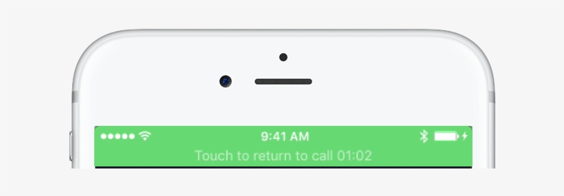 Choose The Amazon Chime Button To Navigate To The Meeting - Tap To Return To Call, transparent png