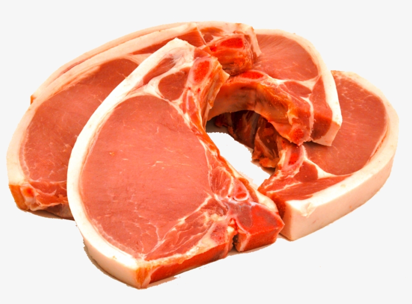 Bone-in Pork Chops - Pork Meat For Sale In Mumbai, transparent png
