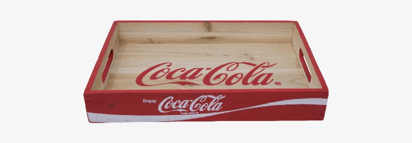 Coca-cola Wood Crate Tray - Coca Cola Crate, transparent png