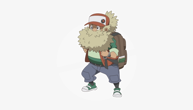 A Researcher Who's Been Chasing After Ho Oh For A Long - Pokemon Movie 20 Red, transparent png