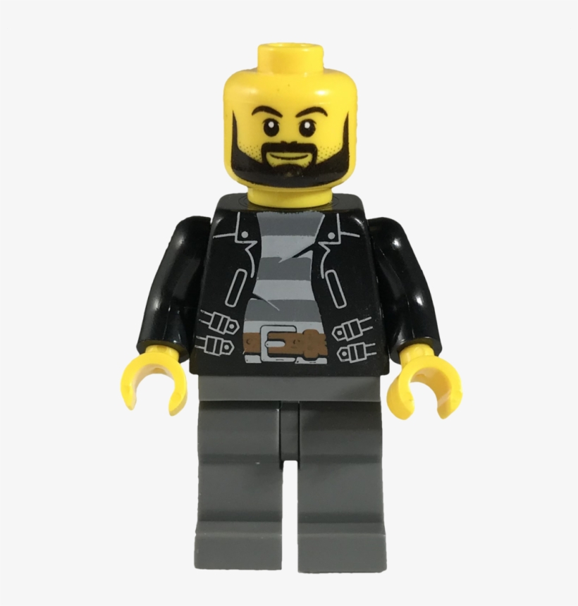 Minifig Motorcycle Rider - Lego, transparent png