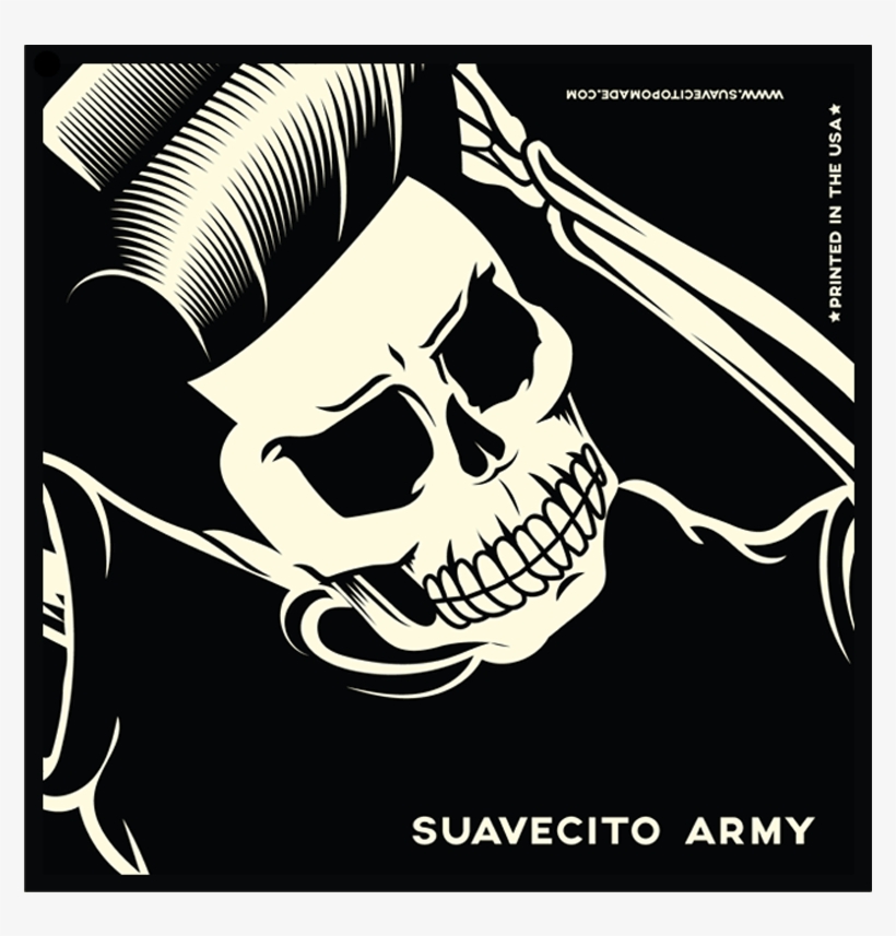 Suavecito Bandana - Black - Suavecito - Original Hold Pomade 4oz, transparent png