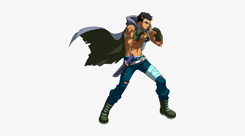 Rock Howard Sol Badguy - Hibiki Kohaku Gif, transparent png