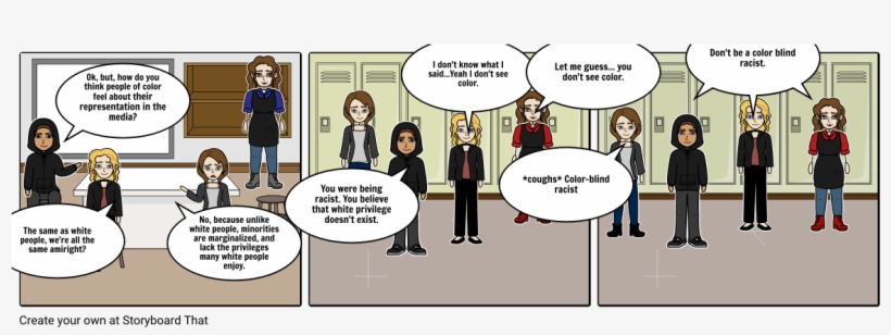 Color Blind Racism - Comics, transparent png