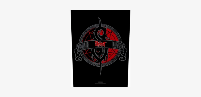 Slipknot Back Patch, transparent png