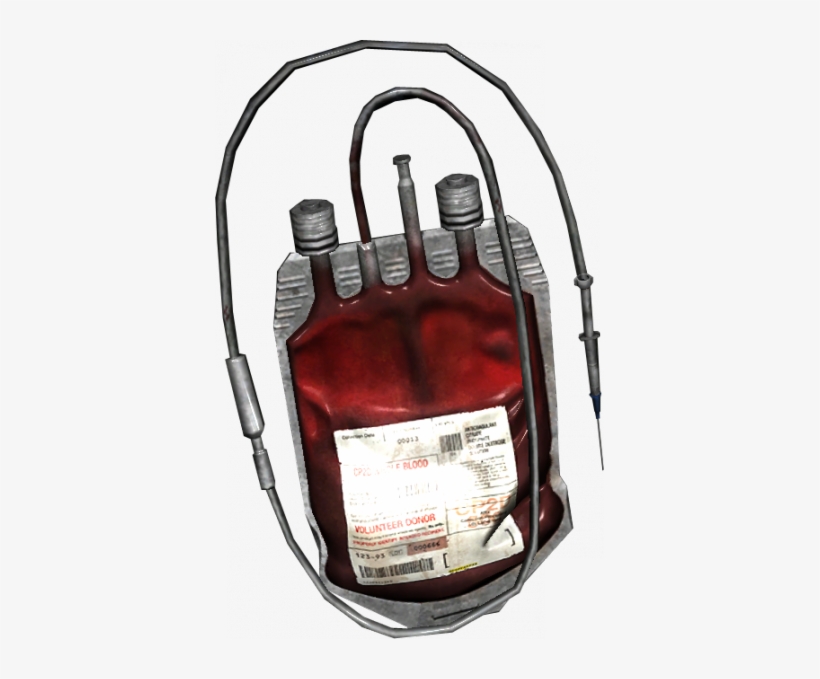 Blood Bag Iv - Saline Iv Kit Dayz, transparent png
