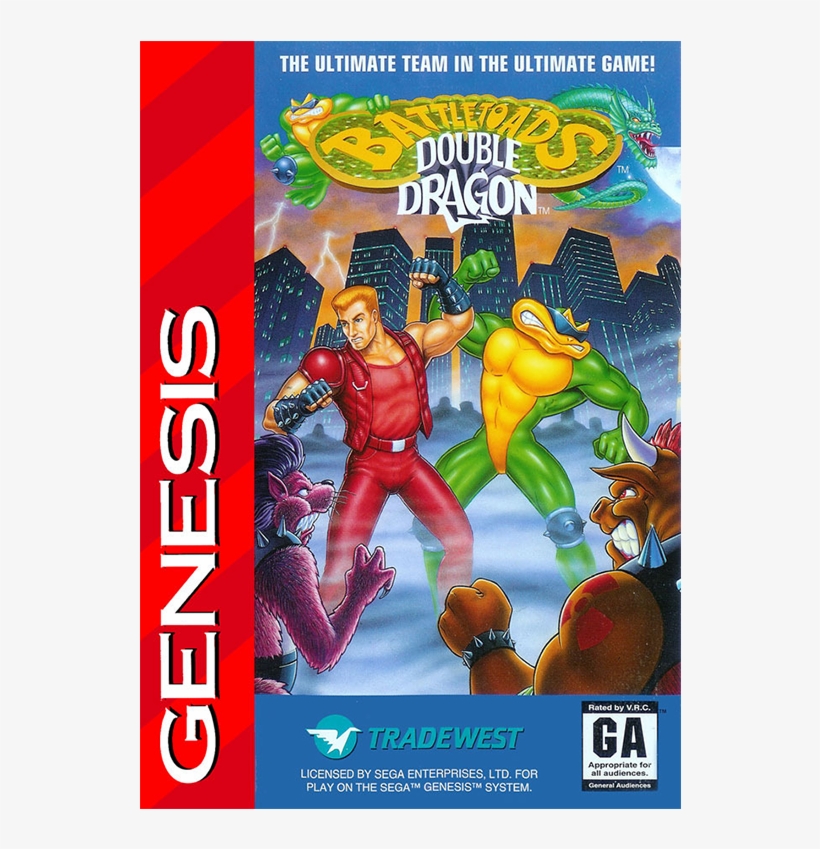 Battletoads And Double Dragon Genesis, transparent png