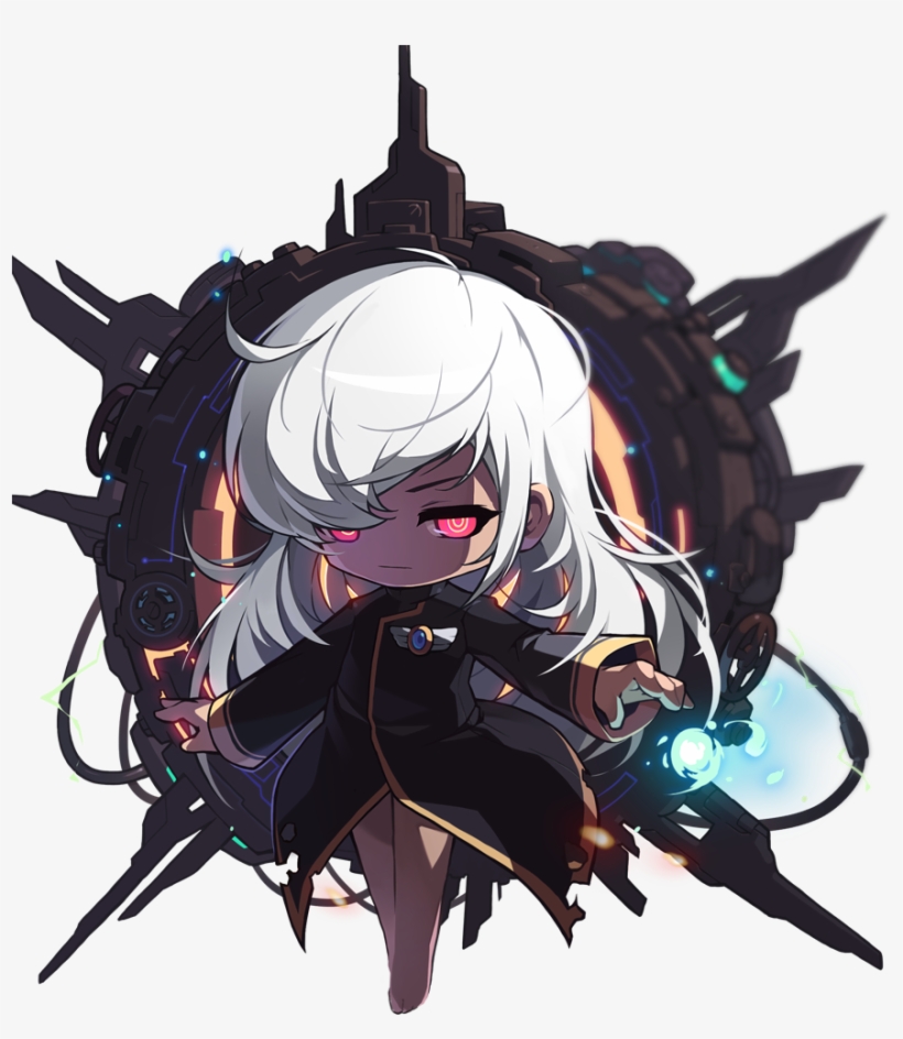 Black Heaven Suu - Lotus Maplestory, transparent png