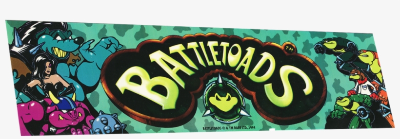 Battletoads Marquee - Battletoads: The Official Battlebook [book], transparent png