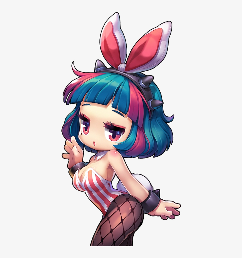533kib, 700x800, Ms2 - Maplestory 2 Bunny Girl, transparent png