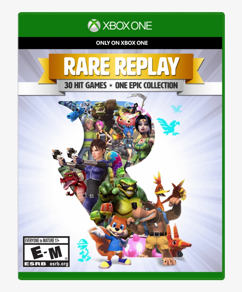 Rarereplay Boxshot Fob Rgb - Xbox Rare Replay, transparent png