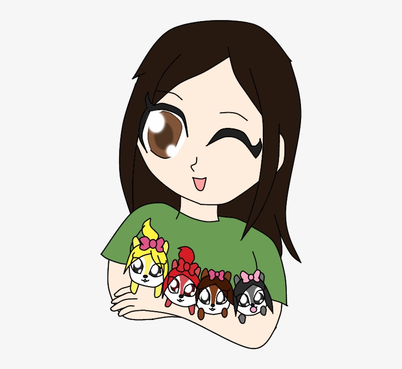 Me And 2ne1 Baby Chipmunks - Cartoon, transparent png