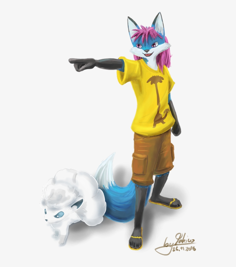 Nyaaa And His Alola-vulpix - Alola, transparent png