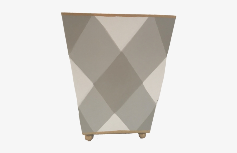 Gingham Cachepot - Drawer, transparent png