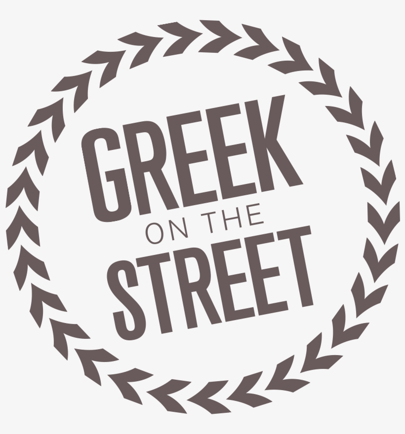 Greek On The Steet Logo Green Card 800x800 PNG Download PNGkit