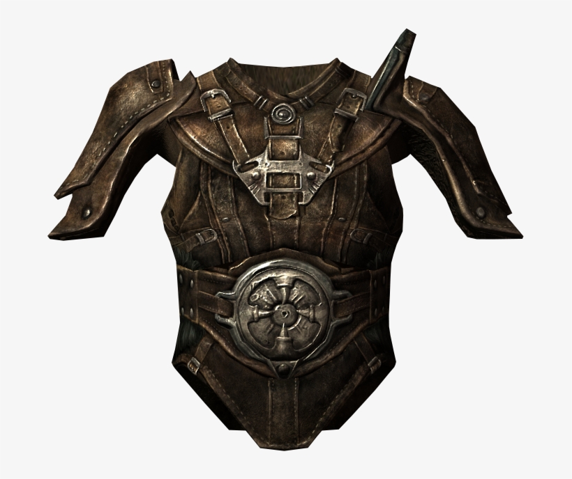 Leather Armor - Skyrim Armadura De Cuero, transparent png