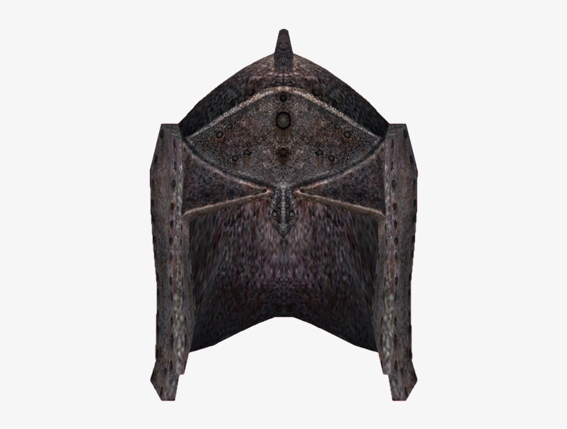 Iron Helmet - Oblivion Iron Helmet, transparent png