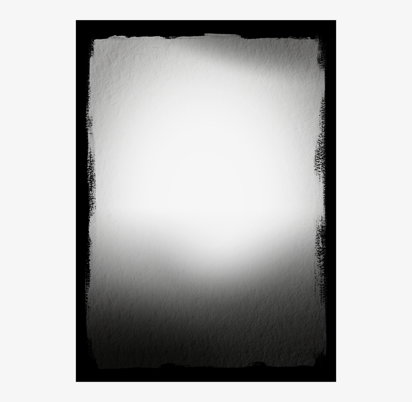 Jim Brush Frame Gradient - Monochrome, transparent png