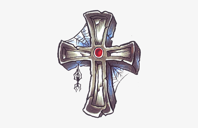 Cross - Tattoo, transparent png