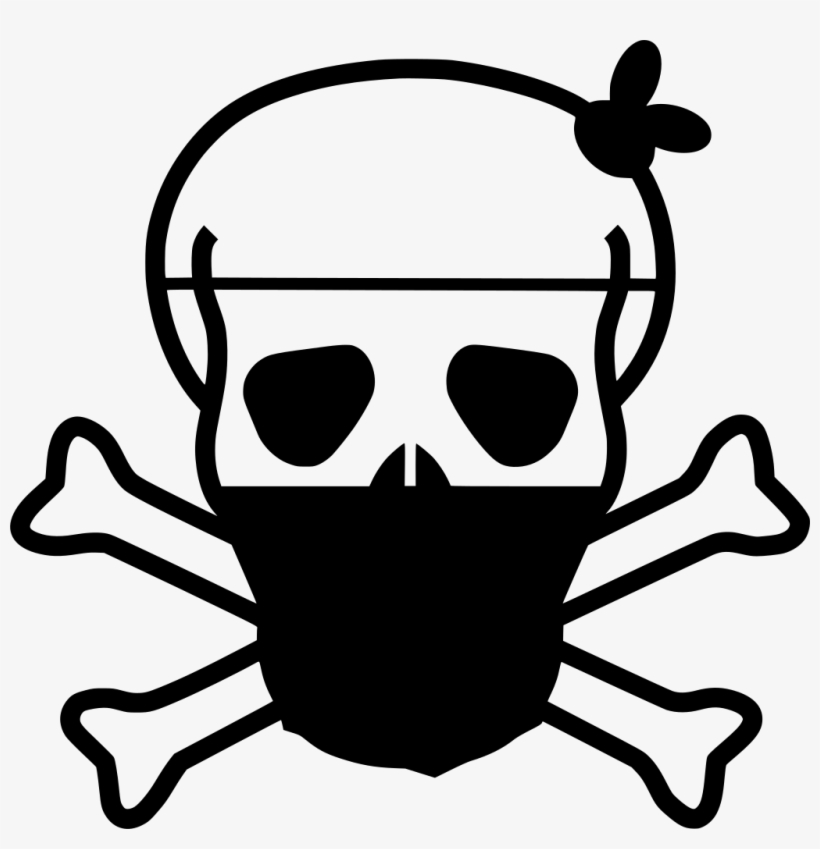 Download Png - Skull And Crossbones, transparent png