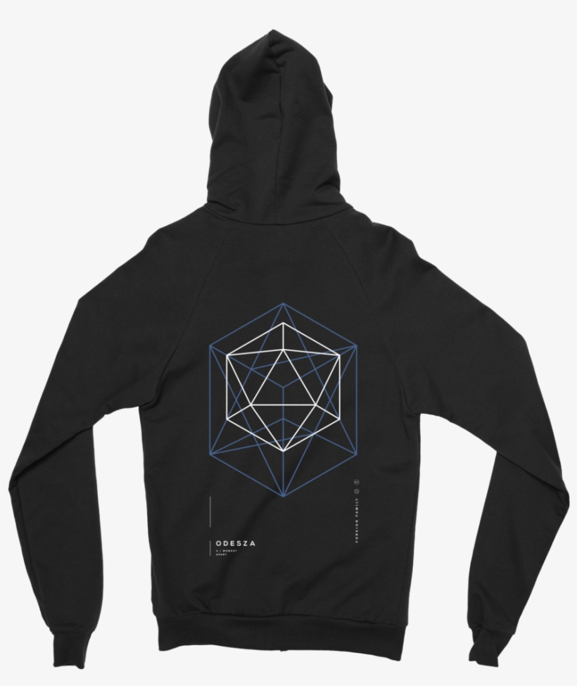 Icosahedron Cube Zip Hoodie - Goth Boi Clique Clothing, transparent png